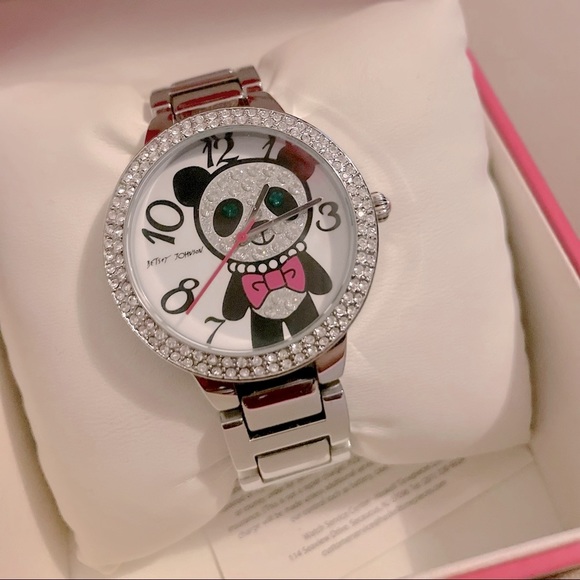 BETSEY JOHNSON Panda Watch NEEDS BATTERY REPLACEMENT - Picture 2 of 5